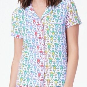 Disco Monkey Polo Pajamas